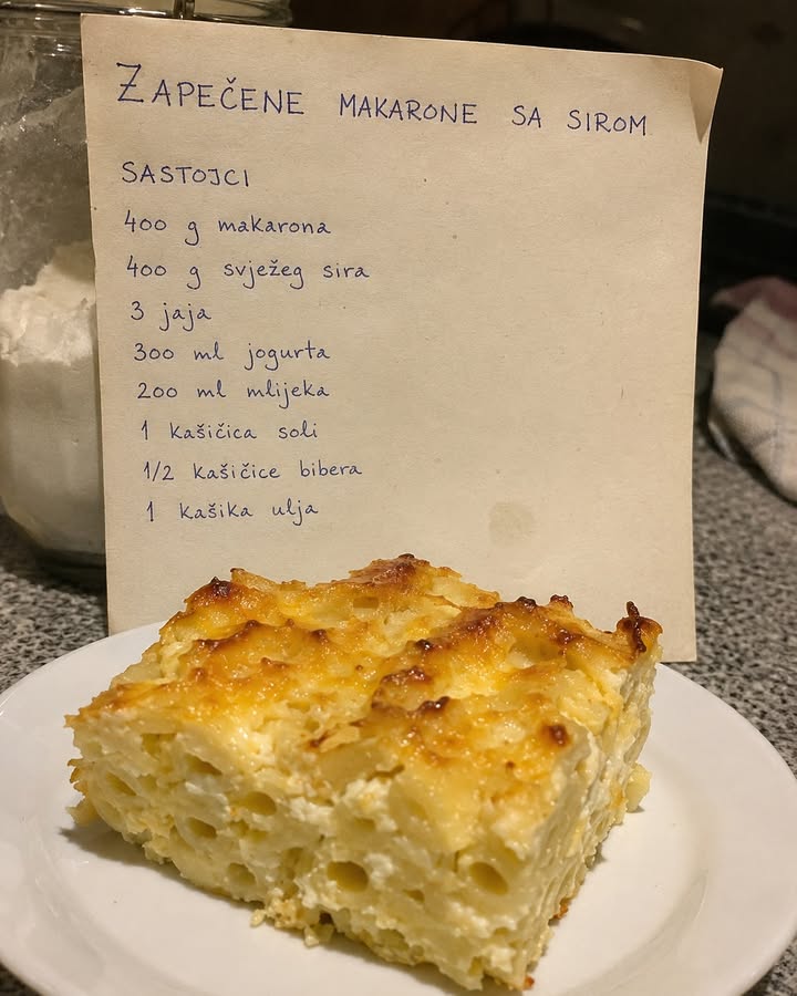 Fotografija uz članak: Makaroni iz pećnice, kako preliv veže tjesteninu